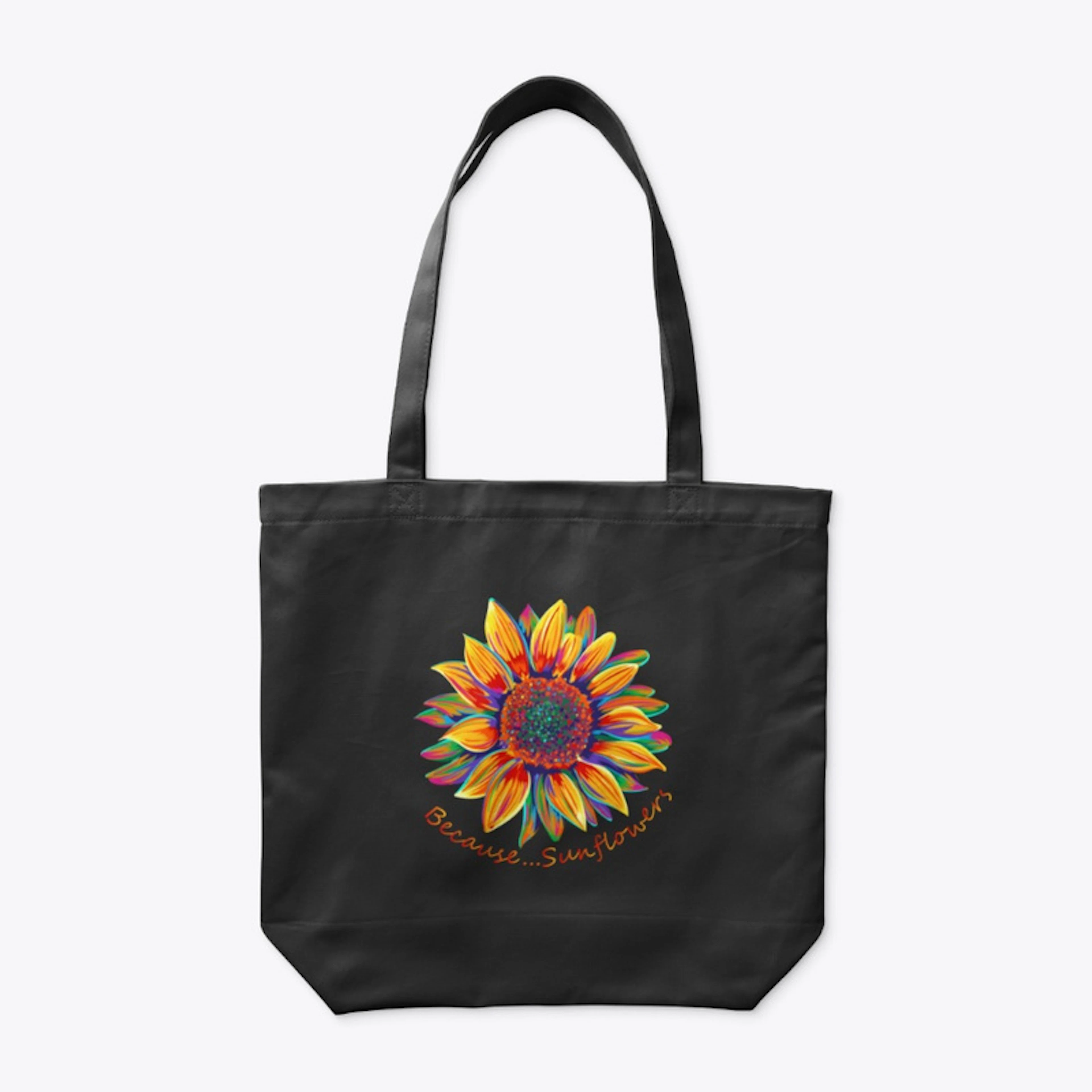 Sunflowers "Painted Sunflower" Tote