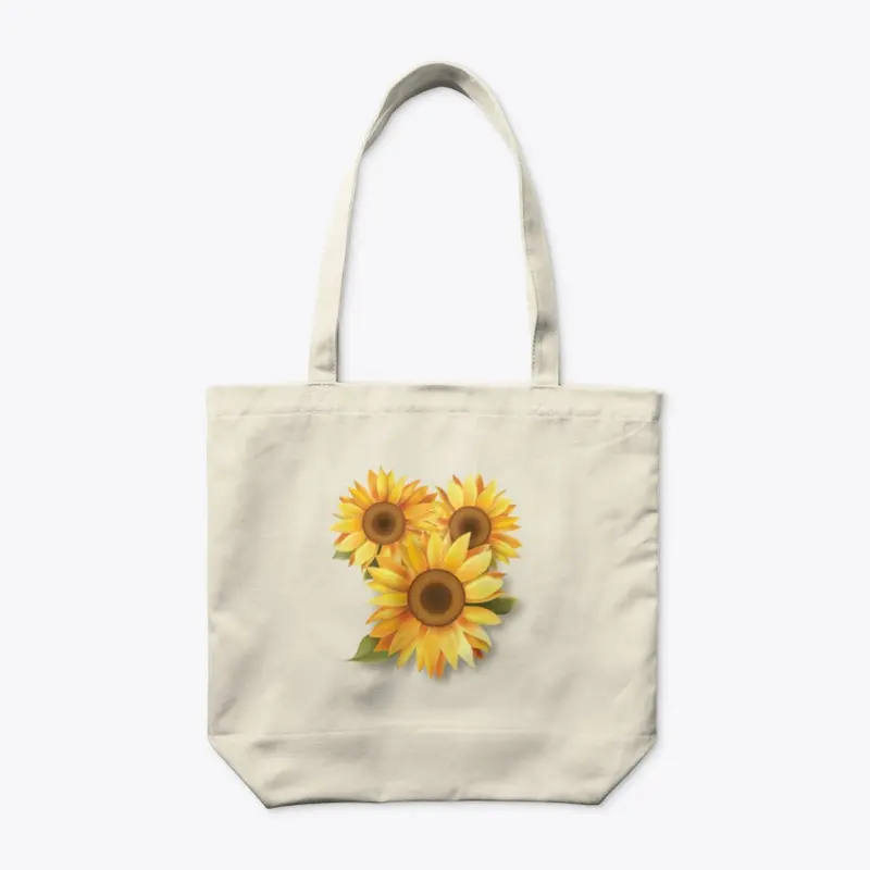 Sunflowers Organic Tote