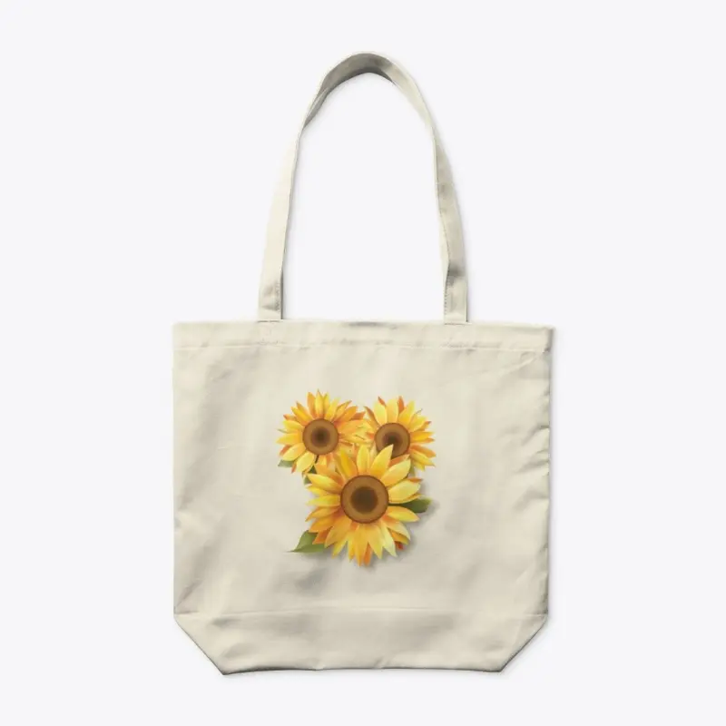 Sunflowers Organic Tote